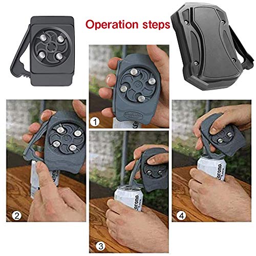 katrinnay Go Swing Topless Can OpenerBar Tool Professional Safety