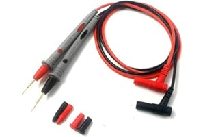 ARCHER LIFE HALL 1000V 20A Multimeter Test Leads Probes Banana Plug, Gold Digital Multimeter Leads Electrical Test Probe