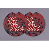 Ole Miss Car Coasters