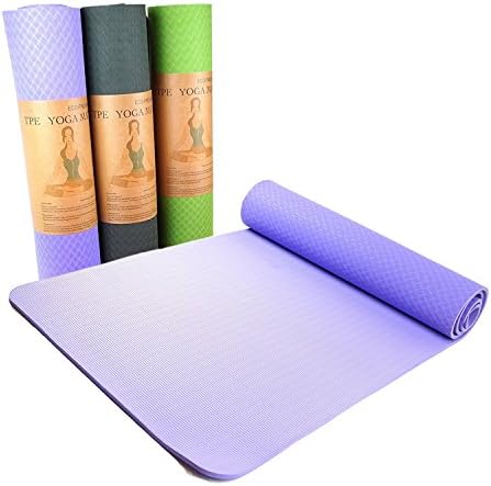 Findream Yoga Mat Non-slip High Density Yoga Mattress Pilates Gymnastic Exercise Mat, SGS Tested TPE Mat