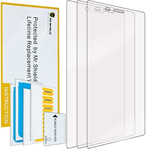 Mr Shield For Sony Xperia M2 (S50h) Anti-glare Screen Protector [3-PACK] with Lifetime Replacement Warranty