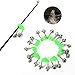ESHOO 10PCS Fishing Rod Alarm Clip Style Dual Alert Bells