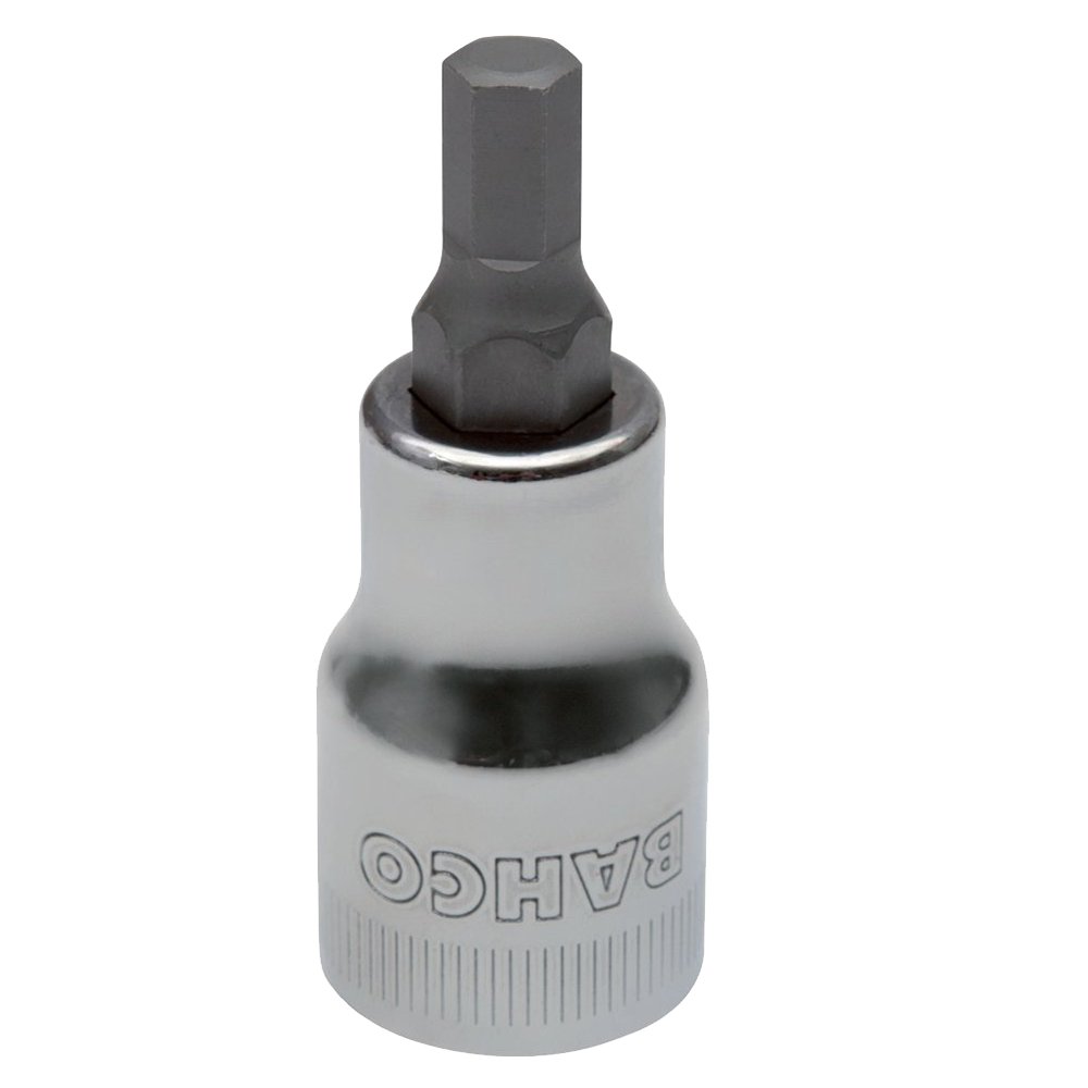 Bahco 7809M-5 1/2-Inch 5 x 60 mm Hexagon Square Drive Socket Drivers - Multi-Colour