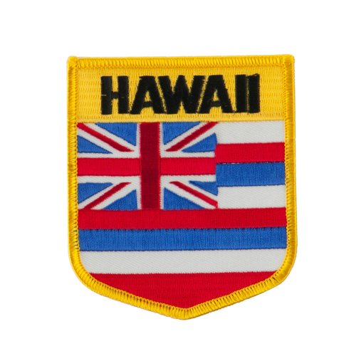 Western State Flag Embroidered Patch Shield - Hawaii OSFM