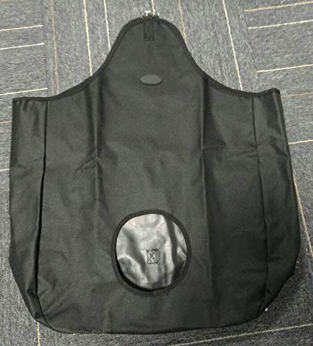 NRTFE Slow Feed Horse Hay Bag Pouch with D Rings Canvas Tote for Horses Goats Alpacas,29" Large Bag