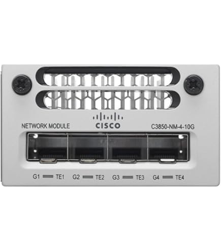 Amazon.com: Cisco 4 x 1GE/4 x 10GE Network Module Spare (C3850-NM