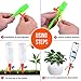【2019 New】 Self Watering Spikes，Universal Plant Watering Devices， Plant Spikes System Suitable for All Bottle Mouths with mounting Bracket Automatic Vacation Drip Watering Bulbs Globes Stakes System