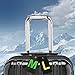 Highwind Luggage Bag Tag Initial - Fully Bendable Tag w/Stainless Steel Loop