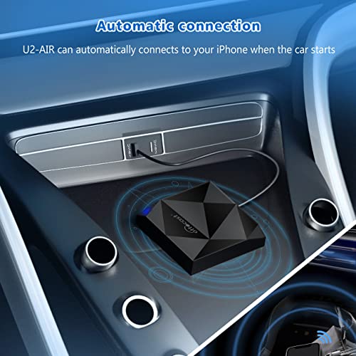 OTTOCAST Wireless CarPlay Adapter 2023 Fastest Apple CarPlay Wireless