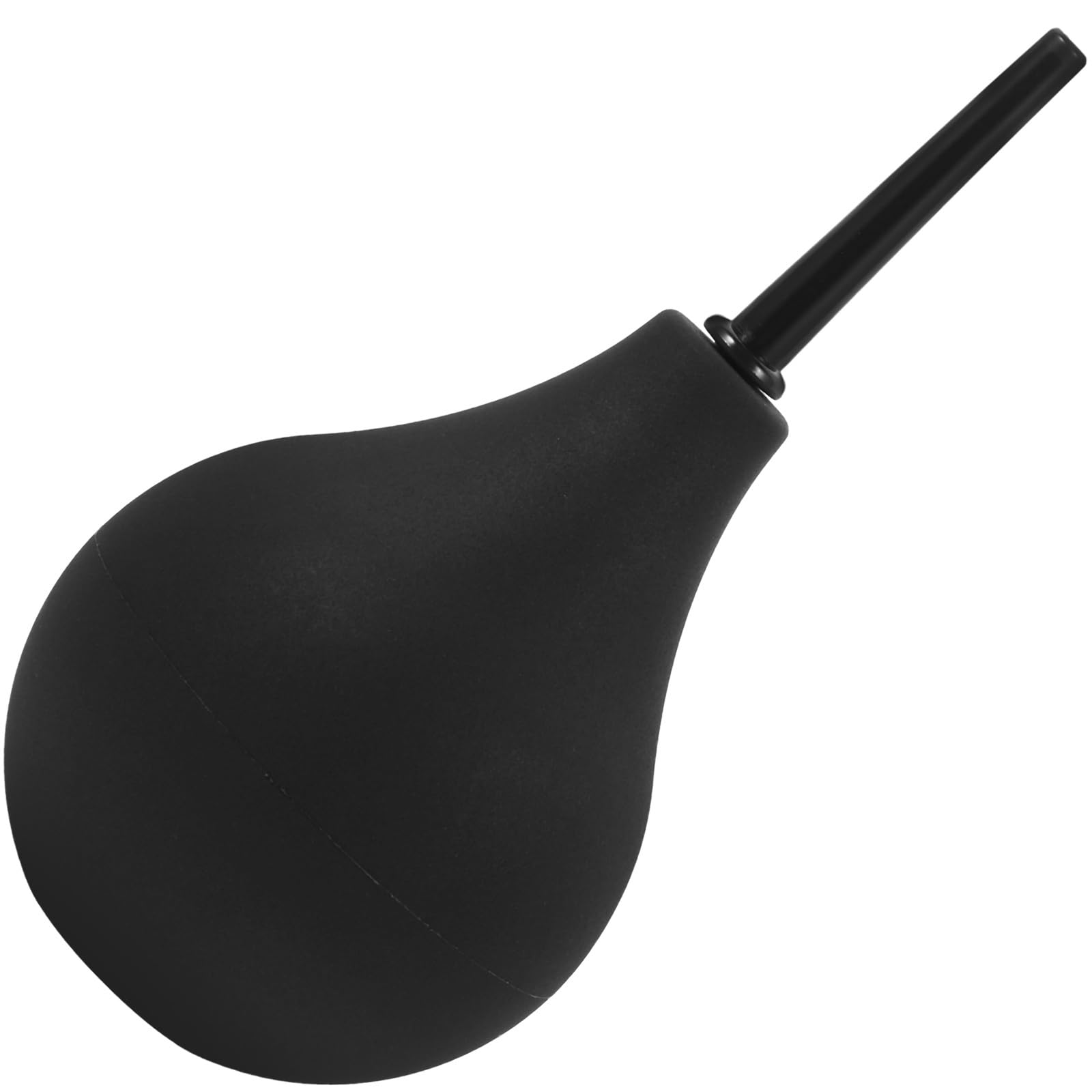 HEALIFTY 224ml Ear Syringe Bulb Black Rubber Suction Size L (Black)