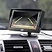 Backup Camera and Monitor Kit for Car, GerTong Universal Waterproof Rear View License Plate Car Backup Camera with 4.3 Inches LCD Monitor
