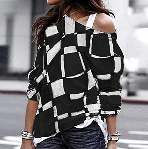 MILIMIEYIK Blouse Dresses for Women Party Night Sexy Women's Active Long Sleeve Workout Running Sports Leisure T-Shirt Black