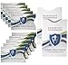 RFID Blocking Sleeves Set Designed to Stop Identity Theft & Electronic Pickpocketing | Includes 10 Credit Card Sleeves & 2 Passport Protectors by Cyber Praetorian