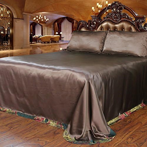 Silk wide seamless sheets/ pure silk bed sheet-A 180x200cm(71x79inch)