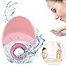 JOYJULY Electric Silicone Facial Cleansing Brush, Rechargeable Sonic Vibration Waterproof Cleansing System, Face Clean and Massage, Deep Cleaning Pore Exfoliating Blackhead Anti-aging