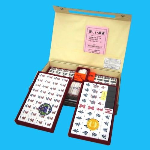 Mahjong Tiles Genkai Back Black Japan Import Amazon Es Juguetes Y Juegos