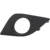 RATCHROLL Front Left Fog Light Grill for Toyota Corolla 2014-2016 Front Lower Bumper Fog Light Cover Inserts No.8148202330 ABS 1 Pc