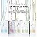 Cosmetea Korean Essence Face Mask - T3 Lemon Tea Ampoule Full Facial Masks 10 Pieces Treatments, Care Your Skin Anti-Aging, Anti-Wrinkle, Purifying, Moisturizing for Women and Men