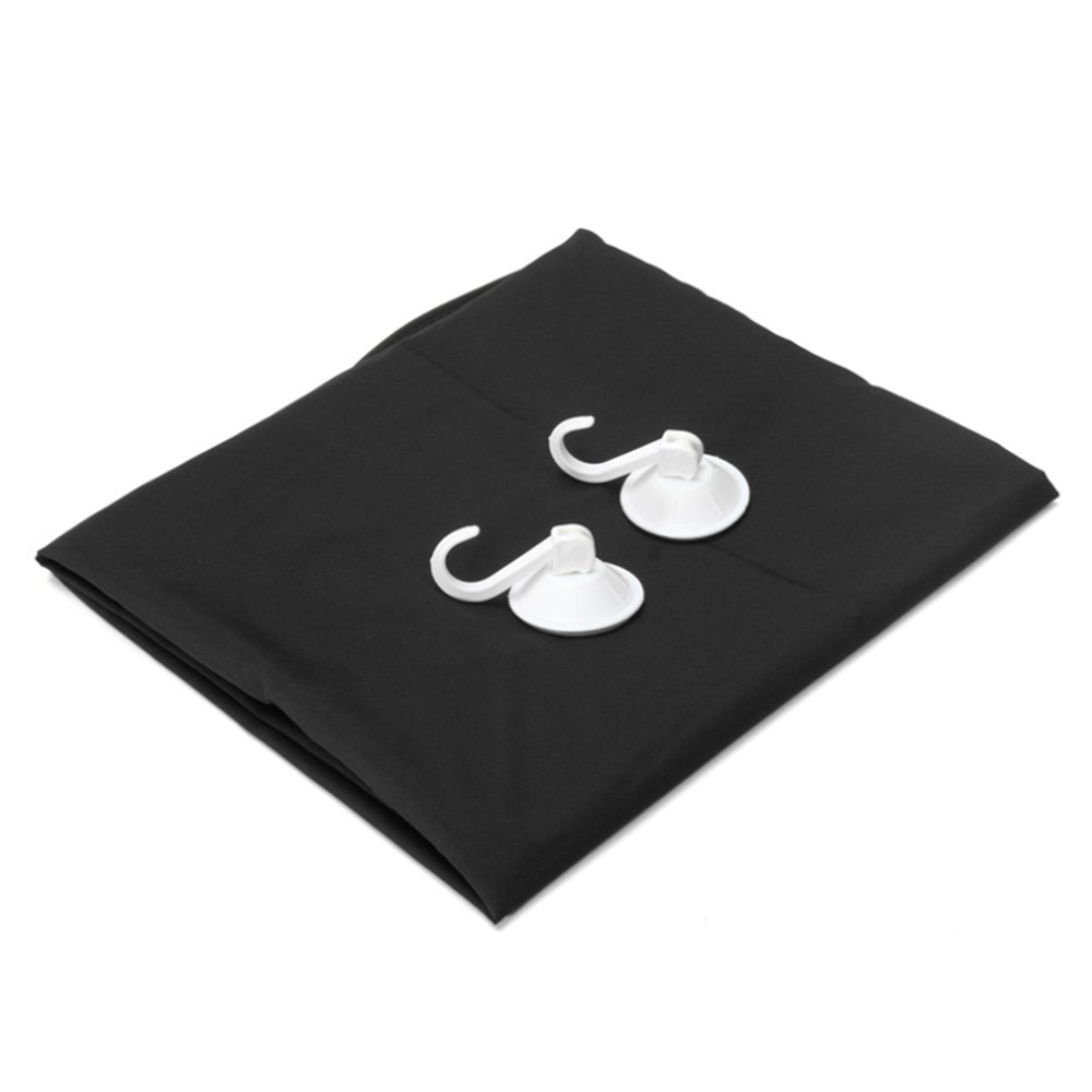 Zinnor Beard Bib, Shaving Bib with 2 Pcs Sucker Hook, Beard Bib Black, Barber Cloak, Repair Beard Shape Cloth, Gift for Bearded Men for Beard Trimming at Home or Travel