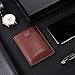 RFID Leather Minimalist Slim Wallets - Credit Card Holder Front Pocket Wallet for Men Women