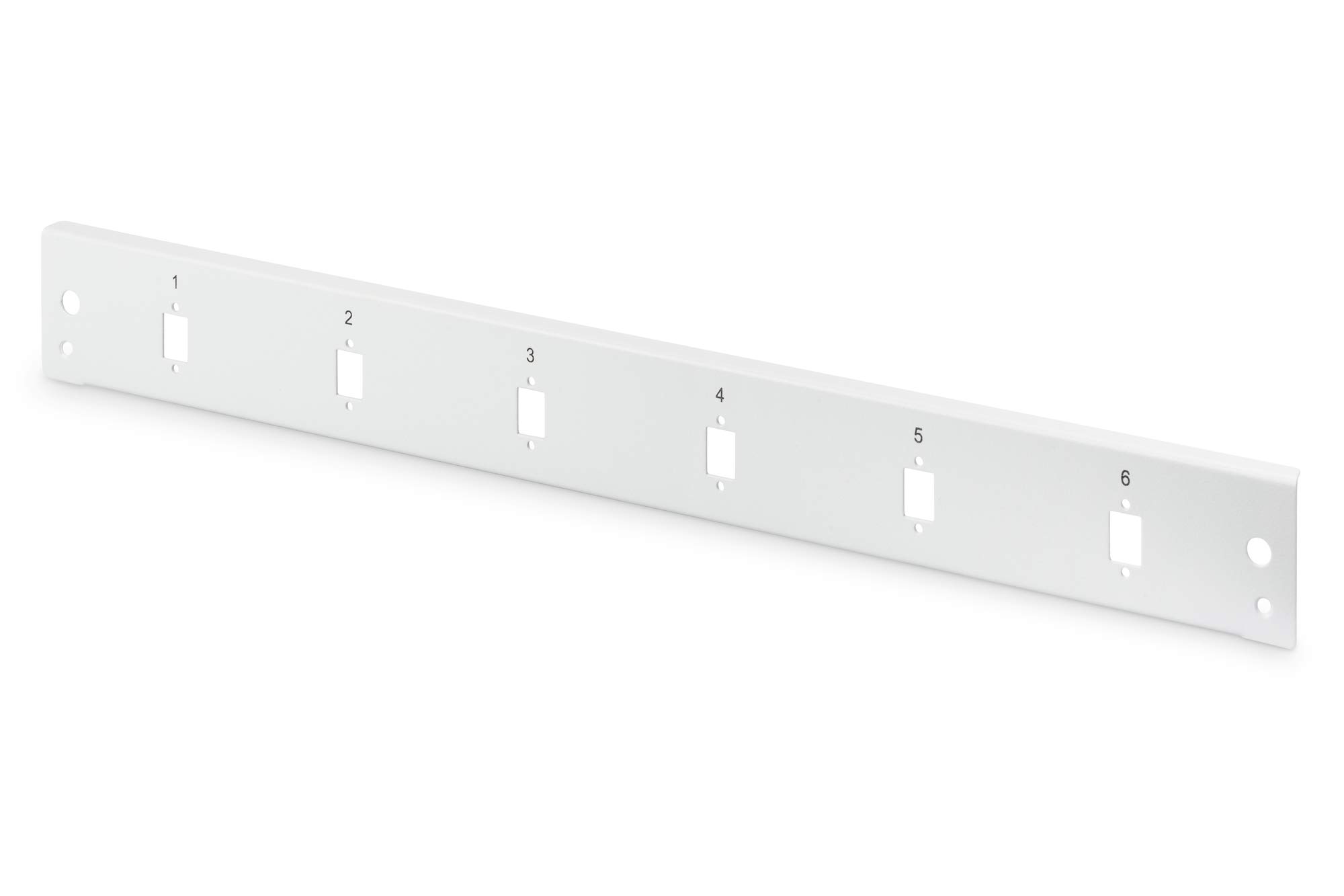 DIGITUS FO front panel, 1U, quick lock, 6x SC SX, LC DX vertically, color grey (RAL 7035)