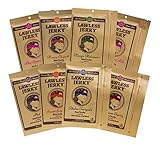 Lawless Jerky Variety Pack 2 Ounce pouch, (Pack of 8)