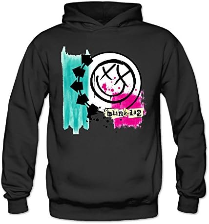 Lady Crew Pullover Hooded Sweatshirt Blink 182 Rock Band