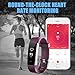 LETSCOM Fitness Tracker, Heart Rate Monitor Smart Watch with Sleep Monitor Step Counter Pedometer, Wireless Activity Tracker Watch, IP67 Waterproof for Women Men Kids