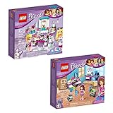LEGO Friends Olivia & Stephanie 66569 Building Kit Bundle (185 Piece)
