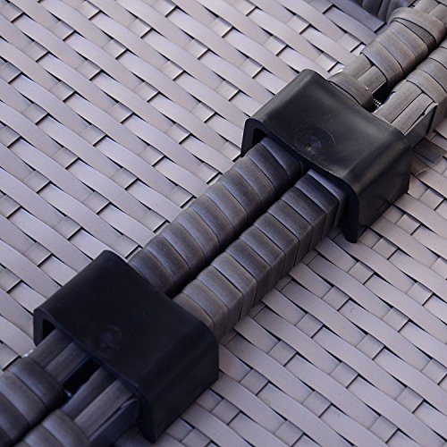 Pack of 10 Patio Wicker Furniture Sectional Sofa Alignment Fasteners