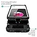 iPhone 8 / iPhone 7 Case, ZUSLAB Armor Shield Full-Body Heavy Duty Protective Case with Built-in Clear Screen Protector, Water Resistant Dust Proof Cover for Apple iPhone 8 / iPhone 7 (Red/Black)