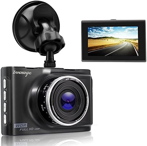 Dash Cam 1080P 3.0" FHD Car Camera Car Camcorder 140°Wide Angle Car On Dash Video with WDR, Super Night Vision, G-sensor, Parking Monitor, Loop Recording