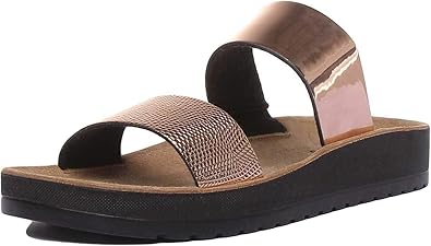 rose gold sandals amazon