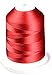 Robison-Anton Rayon Super Strength Thread Solid 1,100yd-Red, Red