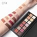 UCANBE Pro 14 Colors Eyeshadow Palette Matte & Shimmer Eye shadow Long Lasting Waterproof Makeup Collection (Sunset)