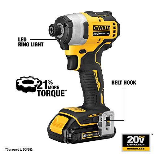 DEWALT ATOMIC Drill/Impact Combo Kit - Image 4