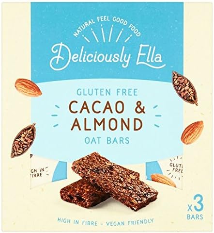 DeliciouslyElla Cacao Almnd Butter Oat Bar 50G X 3
