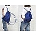 Double Sturdy Drawstring Bag With Pockets Waterproof Sports Large Backpack