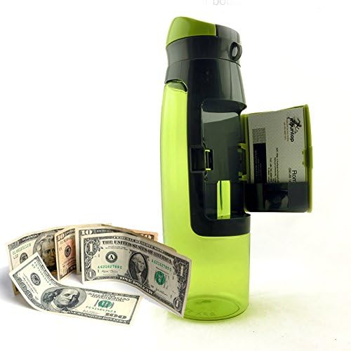 superzhanshop Water Bottle Fitness Travel Wallet Sport Bottle Plastic Gym Home Travel Outdoor