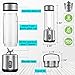 Portable Blender, G-TING Personal Smoothies Blender Cordless, Rechargeable USB Small Mini Blender 6 Blades Single Serve Juice Mixer 450ml Portable Juicer for Shakes, Smoothies, Home, Travel & Gym (FDA BPA Free)