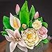 Flower Pro Lily Buds Silicone Mold for Cake Decorating & Craft by Katy Sue Molds & Flower Pro. Make 3 Sizes of Lily Bud for use with Fondant, Resin, Sugar Paste & Air Dry Clay