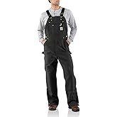 Carhartt mens Loose Fit Firm Duck Bib Overall