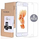 [2 Pack] iPhone 6 / 6S Screen Protector, TYJTECH 2.5D 9H Scratch Terminator Ultra-clear Premium Tempered Glass Screen Protector for iPhone 6 6S (4.7 inch)