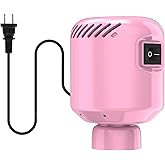 Electric Pump for Vacuum Storage Bags, Portable Vacuum Bag Pump, Electric Vacuum Pump for Storage Bags, Great for Various Vacuum Seal Bags for Clothing,Blankets,Bedding- Pink (No Bags)