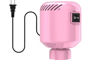 AMZBOSS Electric Pump for Vacuum Storage Bags, Portable Vacuum Bag Pump, Electric Vacuum Pump for Storage Bags, Great for Various Vacuum Seal Bags for Clothing,Blankets,Bedding- Pink (No Bags)