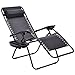 Goplus Zero Gravity Chairs, Lounge Patio, Folding Recliner, Outdoor Yard Beach with Cup Holder, Black, 2 Piece