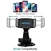 Dashboard Cell Phone Holder [Adjustable Arm & Spring Lock],Car Suction Cup Window Windshield Phone Mount Compatible with iPhone X 8 Plus 7 6S 6 5S SE, Dash Phone Mount with Sticky Dashboard Pad