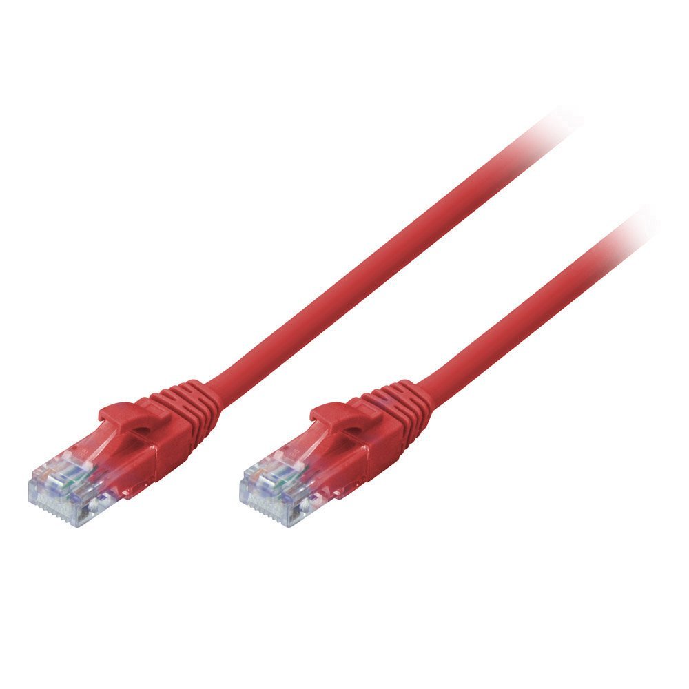Lindy 15m Cat.6 U/UTP Ethernet Cable, Red
