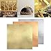 Gold Leaf Sheets 300 Imitation Gold Leaf Silver Leaf Rose Gold Leaf for Gilding Crafting, DIY Arts Project Crafting Decoration,Cake Decorating, Makeup Health & Spa, 16x16cm (3 Color)