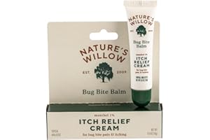 WILLOW BALM NATURE'S ASPIRIN Nature’s Willow Bug Bite Balm, Natural Insect Bite Pain & Itch Relief, 0.5 oz